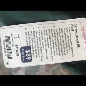 Lululemon jacket